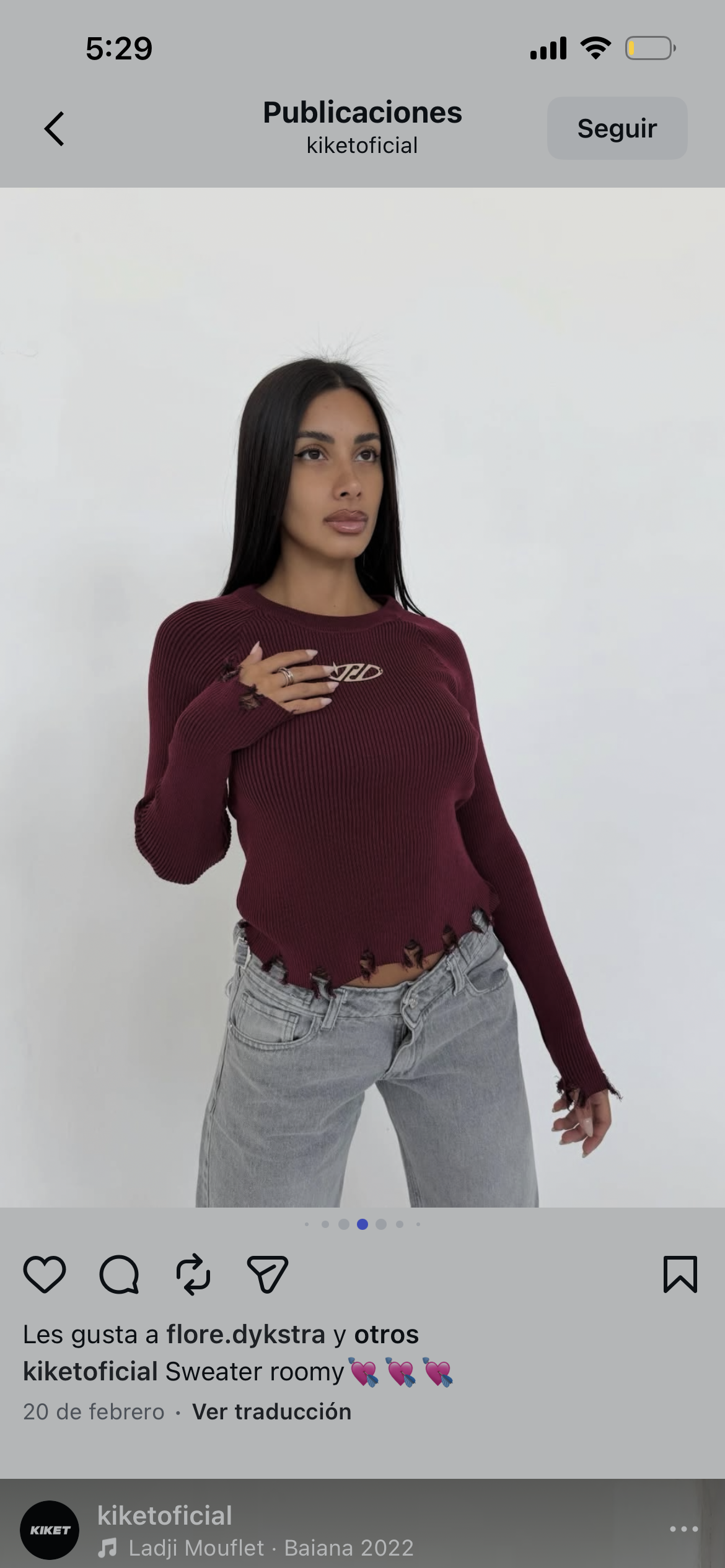 Sweater WINE
