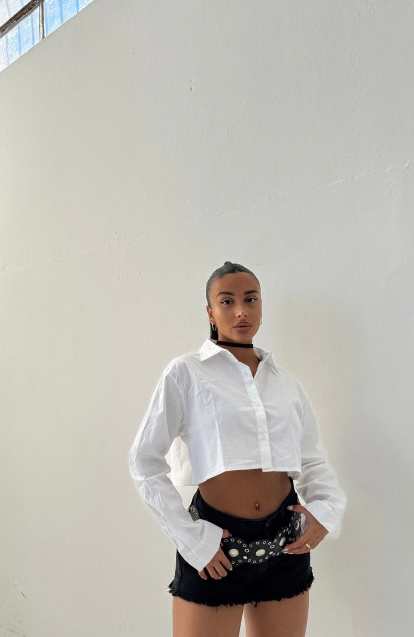 Camisa crop