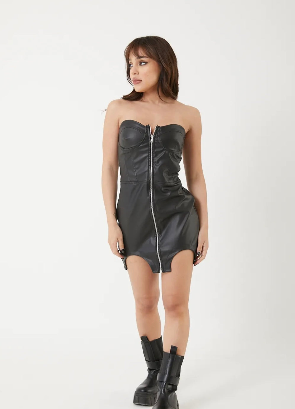 Vestido engomado