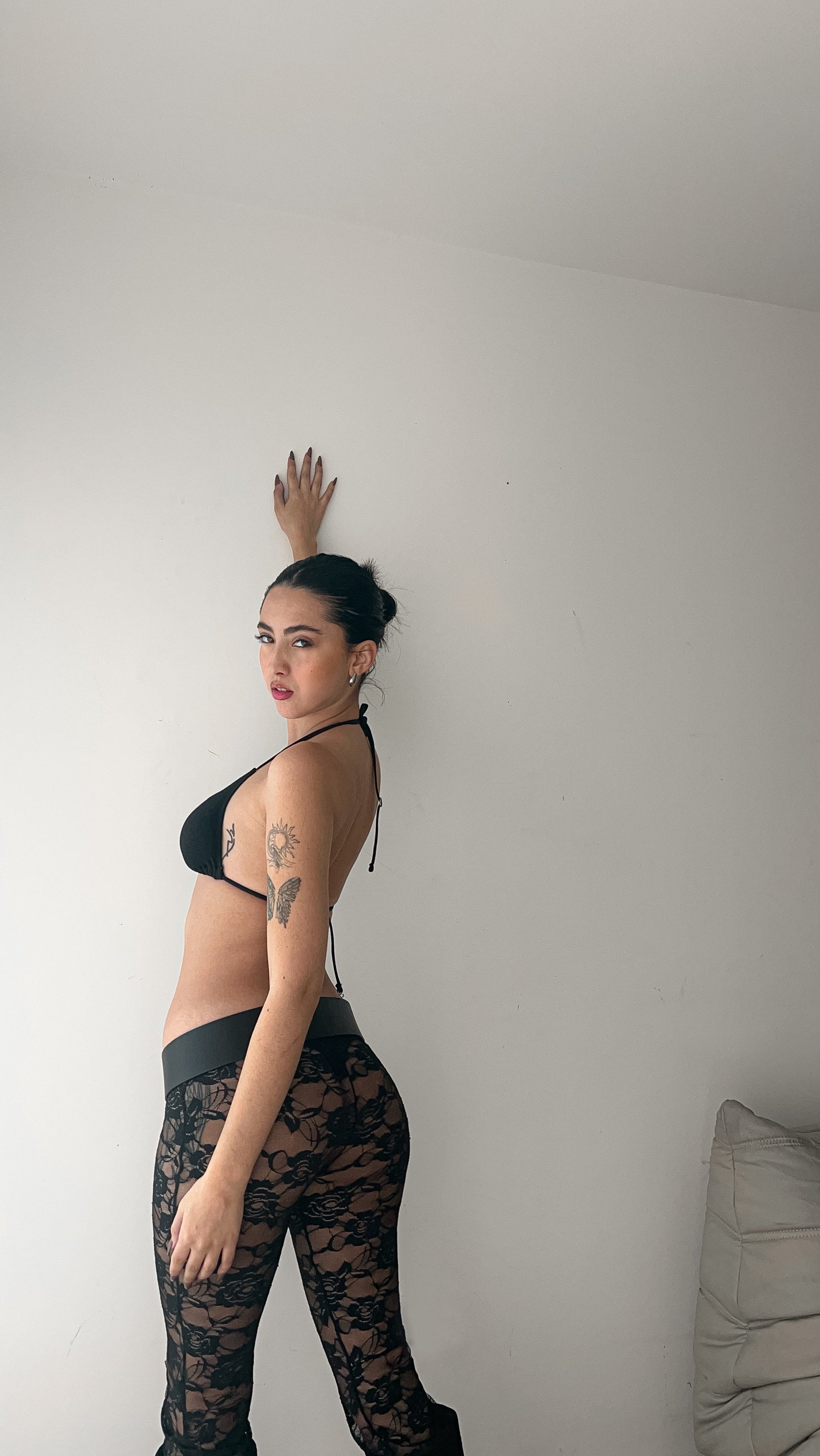 Pantalón encaje