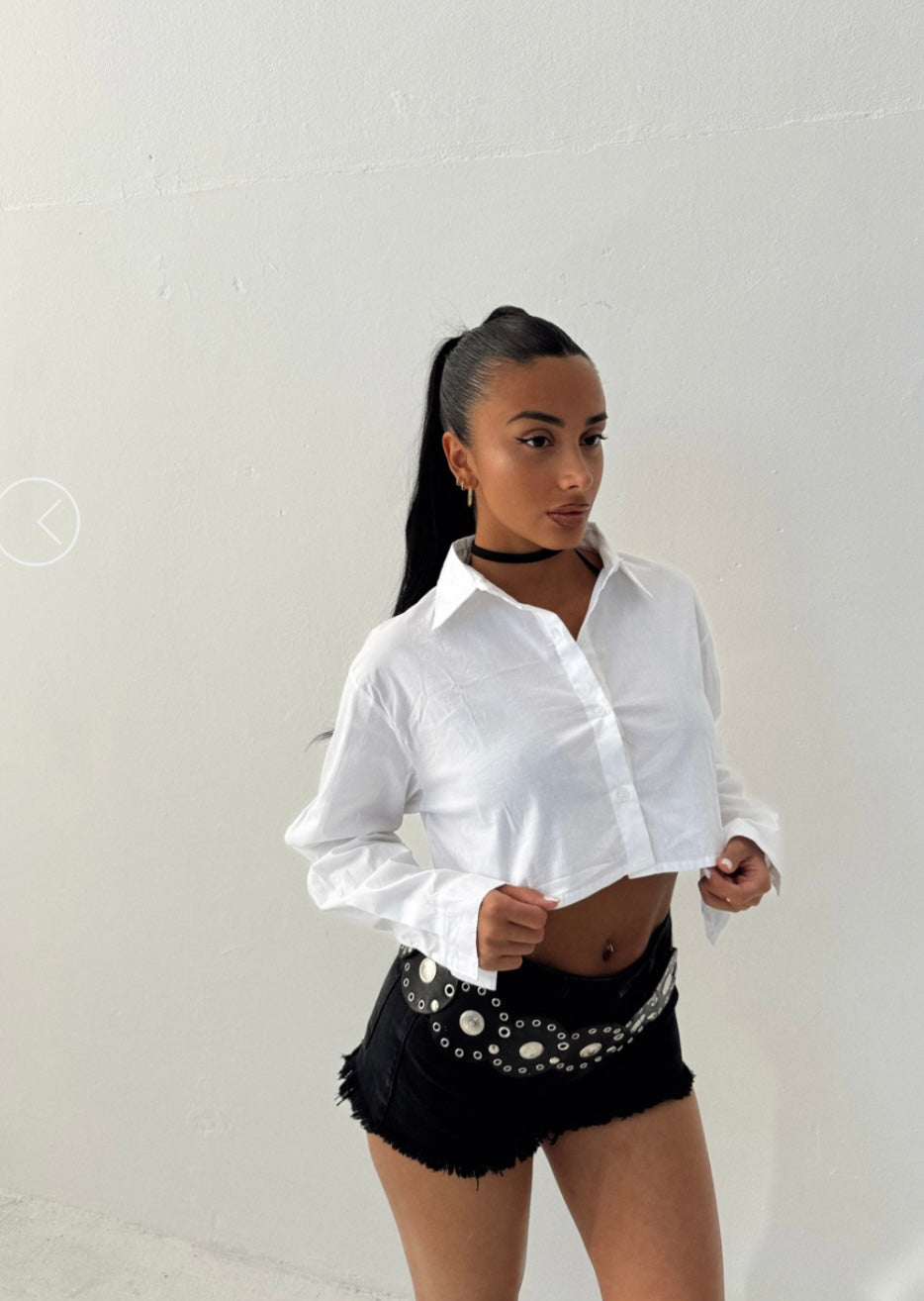 Camisa crop
