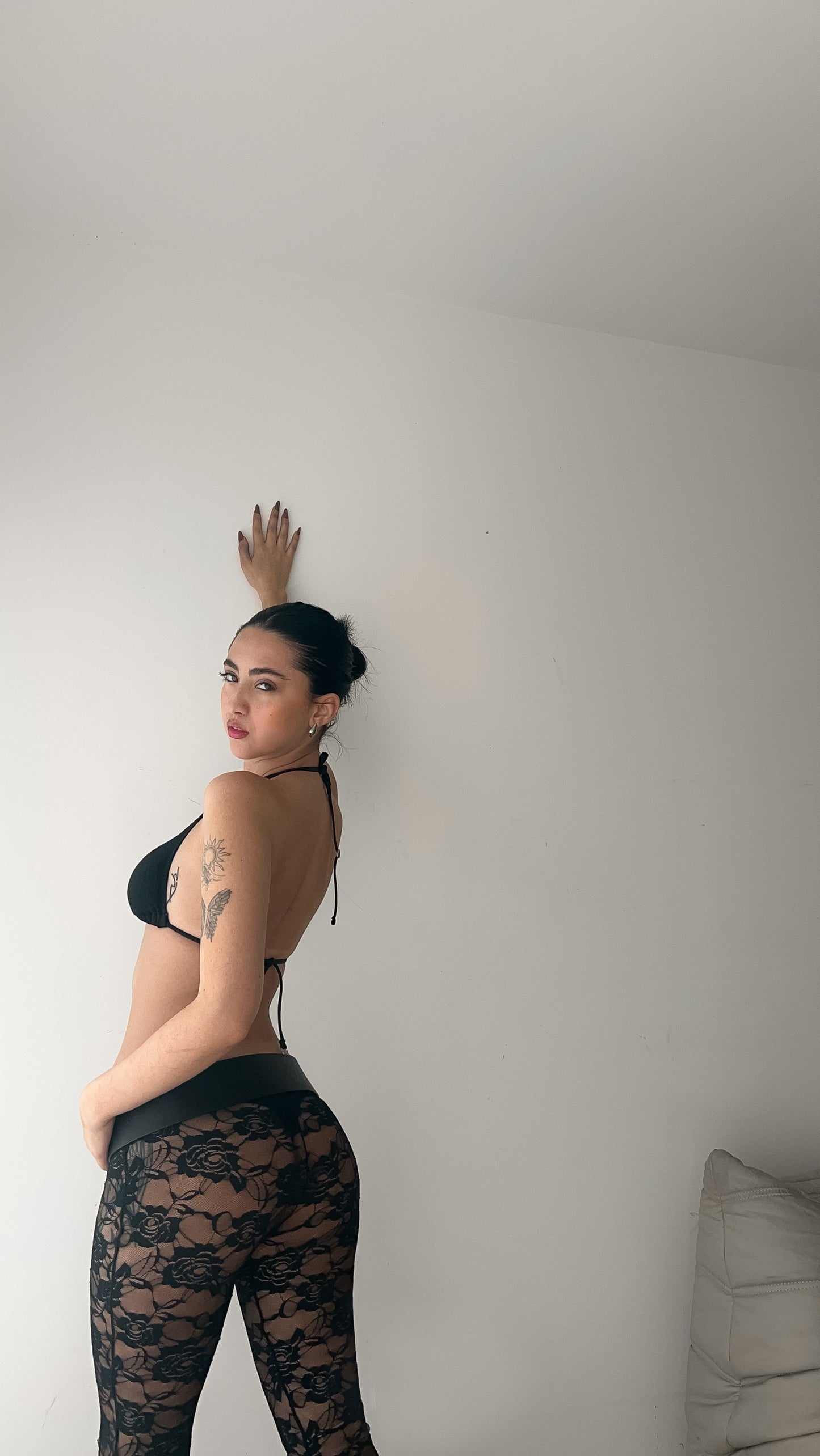 Pantalón encaje