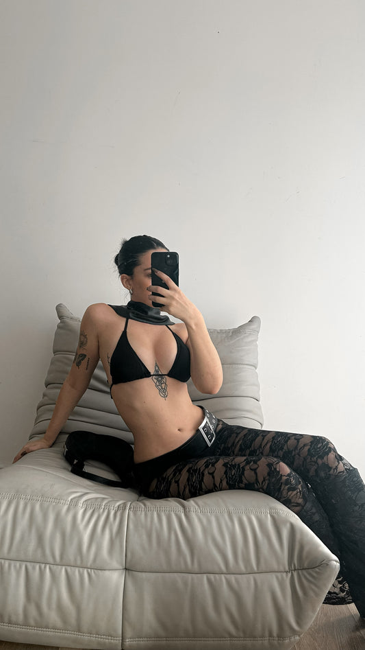 Pantalón encaje