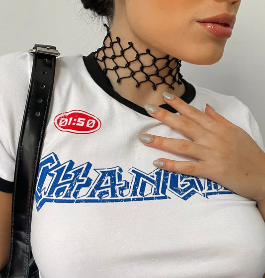 Choker red