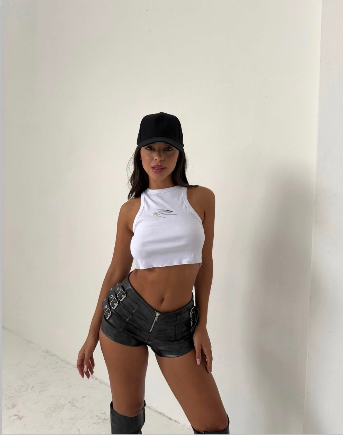 Short SKIPT gris
