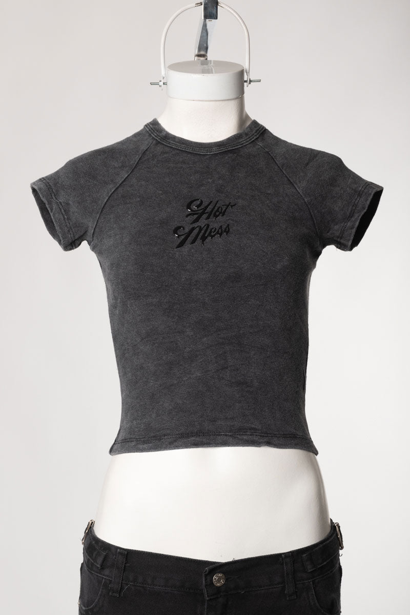 Remera RECKLESS - Negro