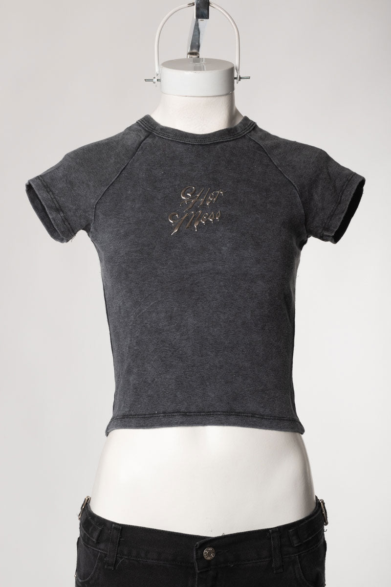 Remera RECKLESS - Plateado