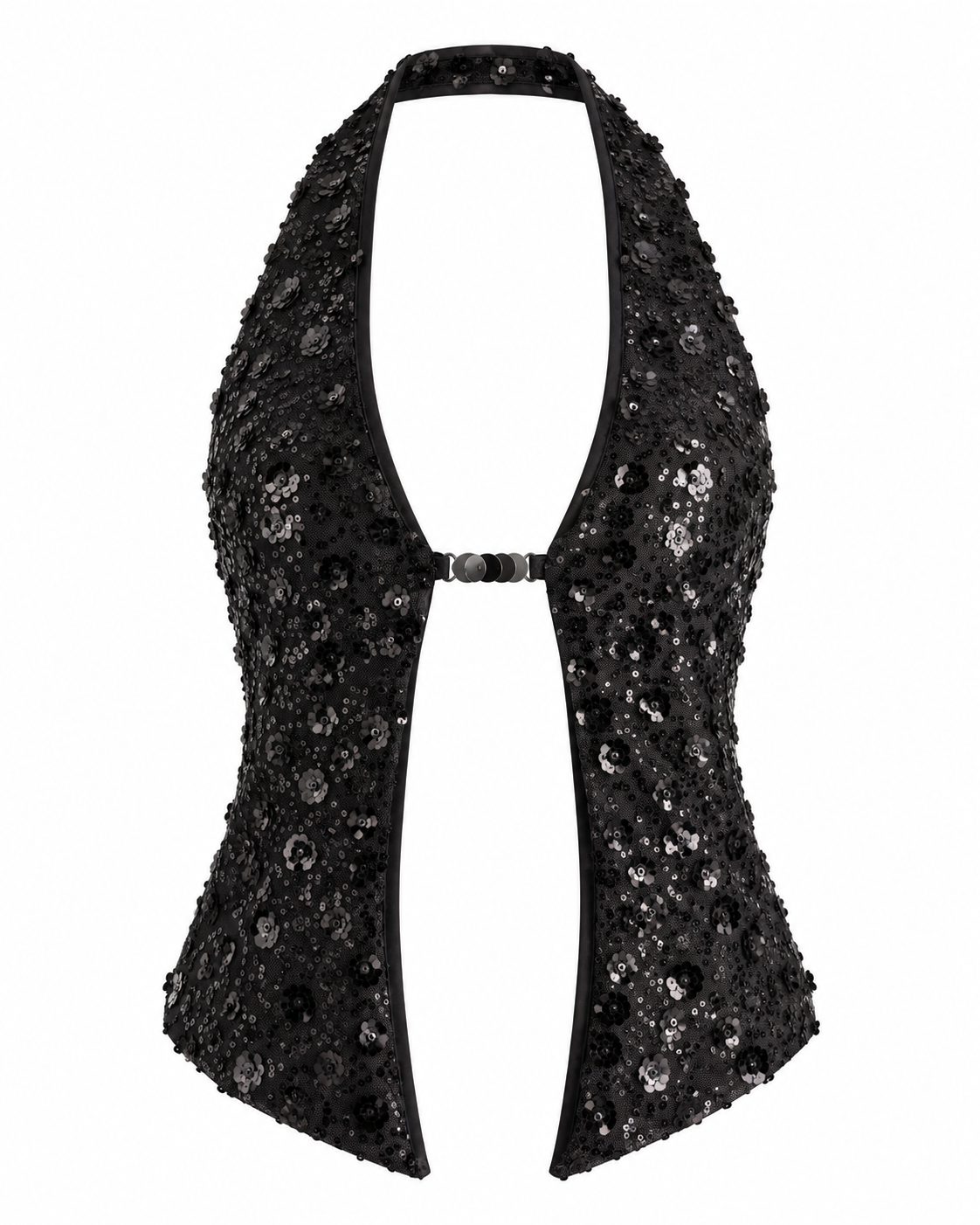 Top FEVER negro, frente
